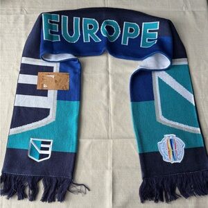 Mitchel & Ness 2016 World Cup Hockey Europe Scarf‎ NWT